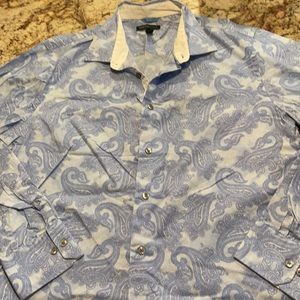 Men’s VanHussen button up shirt